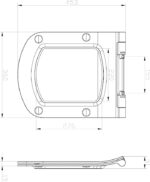 Capac wc Ravak Classic Slim cu inchidere lenta, alb - imagine 2