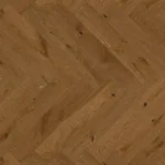 Parchet triplustratificat Barlinek Stejar Brown Sugar Herringbone 130 Pure Classico Line