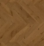 Parchet triplustratificat Barlinek Stejar Brown Sugar Herringbone 130 Pure Classico Line