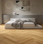 Parchet triplustratificat Barlinek Stejar Caramel Herringbone 130 Pure Classico Line - imagine 4