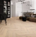 Parchet triplustratificat Barlinek Stejar Trivor Chevron Pure Classico Line - imagine 2