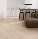 Parchet triplustratificat Barlinek Stejar Trivor Chevron Pure Classico Line - imagine 5