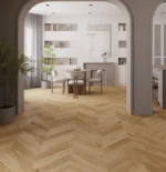 Parchet triplustratificat Barlinek Stejar Mainland Chevron Pure Classico Line - imagine 2