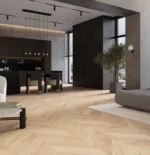 Parchet triplustratificat Barlinek Stejar Salt Chevron 130 Pure Classico Line - imagine 2