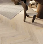 Parchet triplustratificat Barlinek Stejar Cappucino Herringbone 110 Pure Classico Line - imagine 4