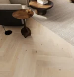 Parchet triplustratificat Barlinek Stejar Cappucino Herringbone 110 Pure Classico Line - imagine 3