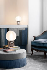 Lampa de masa auriu sau maro Atmosfera M by Slamp - imagine 6