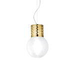 Pendul auriu sau maro Atmosfera by Slamp