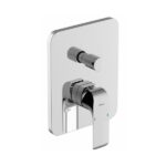 Baterie încastrabilă cu comutator, pentru R-box Ravak Flat FL 065.00, crom