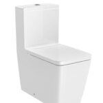 Vas WC monobloc Roca Inspira Square Rimless, alb