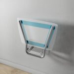 Scaunel rabatabil Ravak OVO B Decor II, Blueline - imagine 3