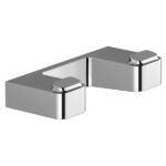 Carlig dublu prosop Ravak 10° TD100.00CR, crom
