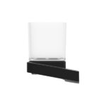 Suport cu pahar Ravak 10° TD210.20BL, negru mat - imagine 3