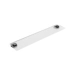 Polita de sticla Ravak 10° TD 500.20BL, 60 cm, negru mat