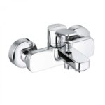 Baterie cada-dus Kludi Pure&Easy, fara set de dus, crom