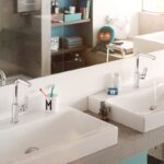 Baterie inalta de lavoar Kludi Pure&Style, levier lateral, fara ventil, crom - imagine 2