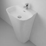 Lavoar freestanding Cast Marble Paglia