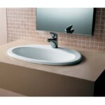 Lavoar incastrat Villeroy & Boch O.Novo, oval, 56 cm, alb alpin - imagine 4
