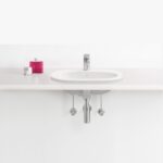 Lavoar incastrat Villeroy & Boch O.Novo, oval, 56 cm, alb alpin - imagine 3