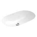 Lavoar sub blat Villeroy & Boch O.Novo, oval, 53 cm, alb alpin
