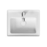Lavoar pentru mobilier Cersanit Crea, 50 cm, alb - imagine 5