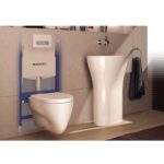 Set instalare Geberit rama Duofix rezervor Sigma 12cm cu set fixare si set antifonare, pentru wc suspendat - imagine 6