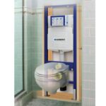 Set instalare Geberit rama Duofix rezervor Sigma 12cm cu set fixare si set antifonare, pentru wc suspendat - imagine 7