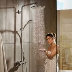 Coloana de dus termostatata Hansgrohe Croma Select S 280, crom - imagine 3