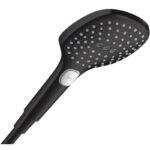 Para de dus Hansgrohe Raindance Select E 120 cu 3 jeturi, negru mat