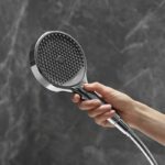 Para de dus Hansgrohe Rainfinity 130 cu 3 tipuri de jet, crom - imagine 4