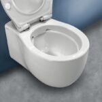 Vas WC suspendat Hatria Le Fiabe, Pure Rim, alb - imagine 6