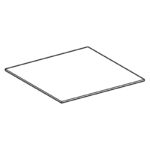 Blat de sticla pentru mobilier mic Geberit Xeno2, 45 x 45 cm - imagine 5