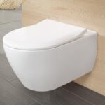 Capac WC Villeroy & Boch, Subway 2.0 slim, soft close, alb