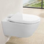 Capac WC Villeroy & Boch, Subway 2.0 slim, soft close, alb - imagine 2
