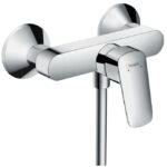 Baterie dus monocomanda Hansgrohe Logis, crom