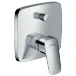 Baterie cada-dus cu montaj incastrat Hansgrohe Logis, crom