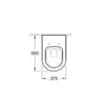 Vas wc suspendat Villeroy & Boch Subway, alb - imagine 6