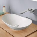 Lavoar pe blat Fluminia My Life, 60.5 x 36 cm, alb - imagine 2