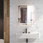 Oglinda Fluminia Ando 60, dreptunghiulara, cu iluminare LED - imagine 2