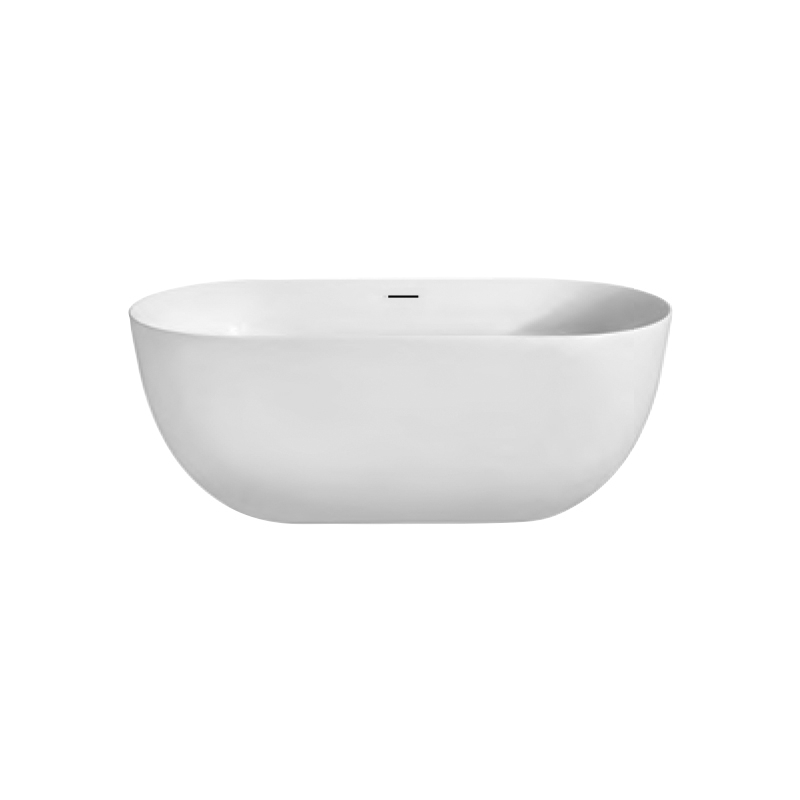 111676_cada_freestanding_hatria_tiberis_alb Cada freestanding Hatria Tiberis, 170x78 cm, alb - imagine 1
