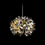 Pendul suspendat Rendl Confetti, led E27, 15W, crom - imagine 4