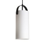 Pendul suspendat Rendl Julietta 31, led E27, 15W, opal/negru - imagine 5