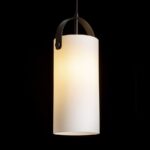 Pendul suspendat Rendl Julietta 31, led E27, 15W, opal/negru - imagine 7