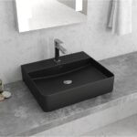 Lavoar pe blat Karag LT 2173, 50x42x12 cm, negru