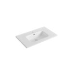 Lavoar incastrat Karag LT 7506, 81x47x18 cm, alb