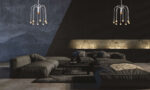 Corp de iluminat suspendat Manet - Mimax , alb/auriu - imagine 2