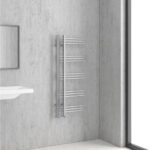 Calorifer Nerissa Karag, 80x500x1200 mm, 15 elementi, crom