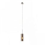 Pendul suspendat Rendl Sanssouci I, led E27, 15 W, cupru - imagine 2