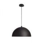 Pendul suspendat Rendl Carissima 40, led E27, 15W, negru mat/auriu - imagine 2
