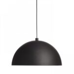 Pendul suspendat Rendl Carissima 40, led E27, 15W, negru mat/auriu - imagine 3